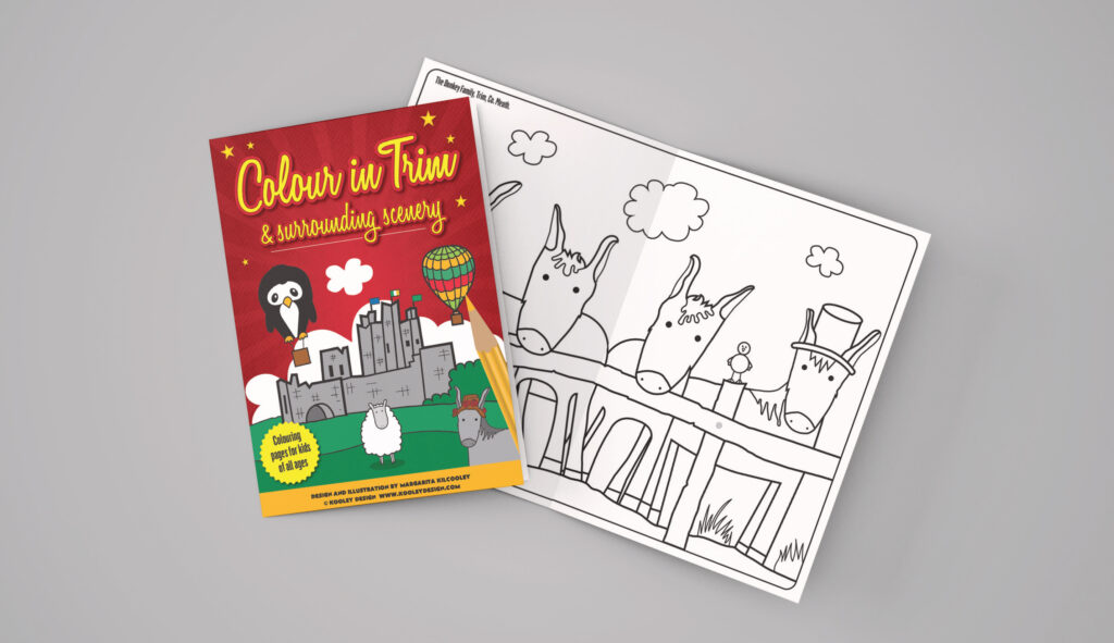 Trim Colouring Book Kooley Design